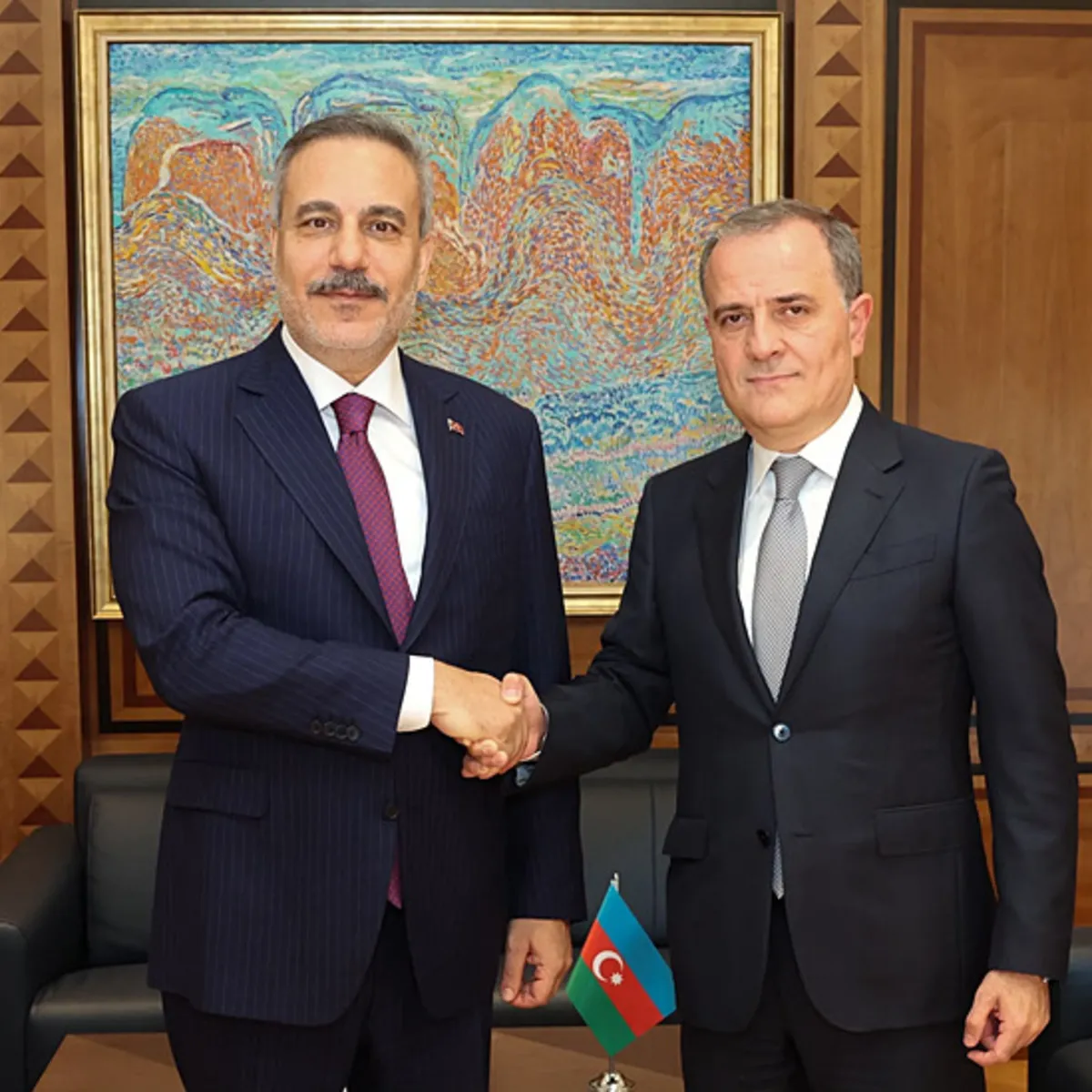 Bakan Fidan, Azerbaycan Dışişleri Bakanı Bayramov ile görüştü