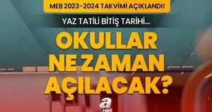Yaz tatili ne zaman bitiyor?