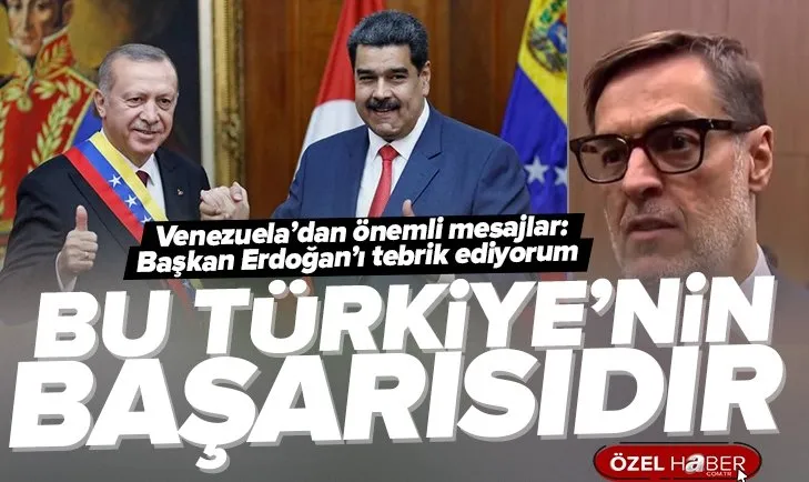 Venezuela Dışişleri Bakanı A Haber’e konuştu
