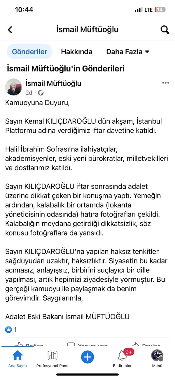 Seccade saygısızlığına pişkin savunma: CHP’li Gürsel Tekin: Seccade sadece halı/kilimdir, kutsal değil