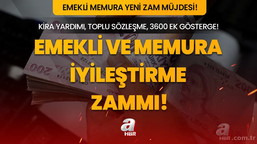 Yeni zam müjdesi açıklandı! Toplu sözleşme teklifi son dakika! Memura 8.077 TL seyyanen zam! Refah payı, kira yardımı, 3600 ek gösterge... 1