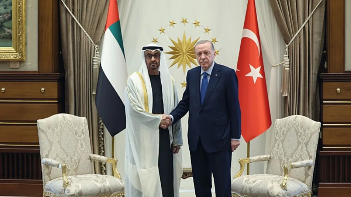 Başkan Erdoğan davet etti! BAE Emiri Nahyan'dan Ankara'ya resmi ziyaret | İki ülke arasında 7 anlaşma