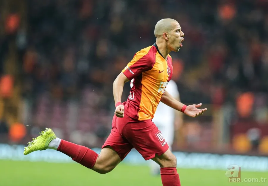 Feghouli attı, Terim sevinçten havalara uçtu! Galatasaray - Kayserispor maçından çarpıcı kareler 8
