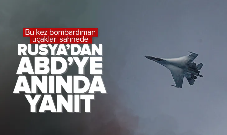 Rus savaş uçağı ABD’ye karşı havalandı