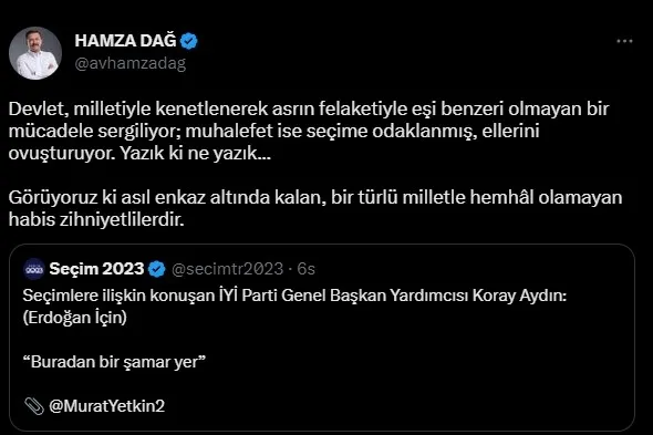 Türkiye canının muhalefet ise seçimin derdinde! Art arda gelen skandal açıklamalara AK Parti'den sert tepki: Yazık ki ne yazık