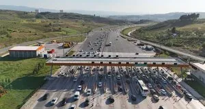 9 günlük tatilde otoyollardan kaç araç geçti?