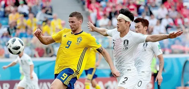 İsveç Güney Kore’yi 1-0 mağlup etti