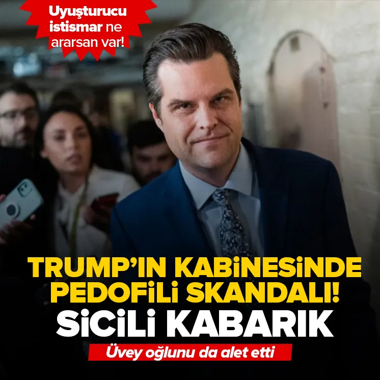 Trumpın kabinesinde pedofili skandalı!