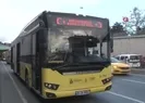 İETT otobüsüne meşale atıldı