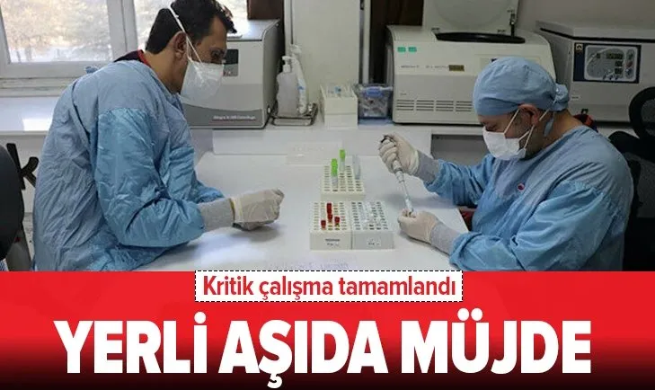 Yerli koronavirüs aşısında Faz-1 çalışmaları tamamlandı