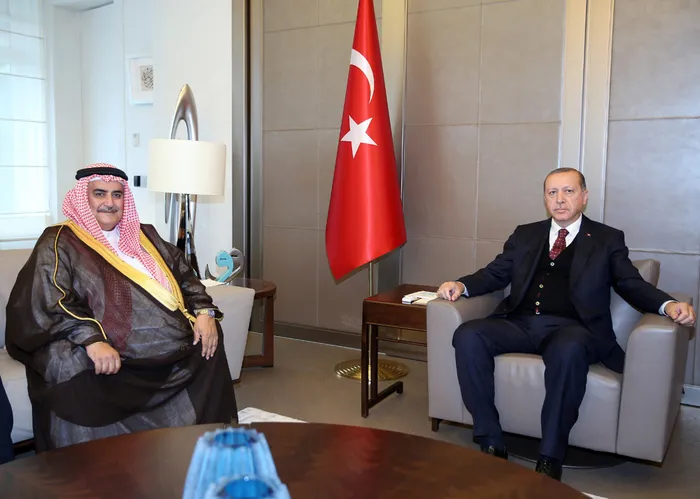Erdoğan, Bahreyn Dışişleri Bakanı Al-Khalıfa'la görüştü - 1