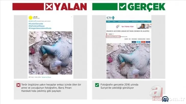 Terör sevicilerin son yalanı!