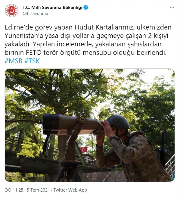 Son dakika | Hudut Kartalları FETÖ'cü avında! Sınırda yakaladılar - 1