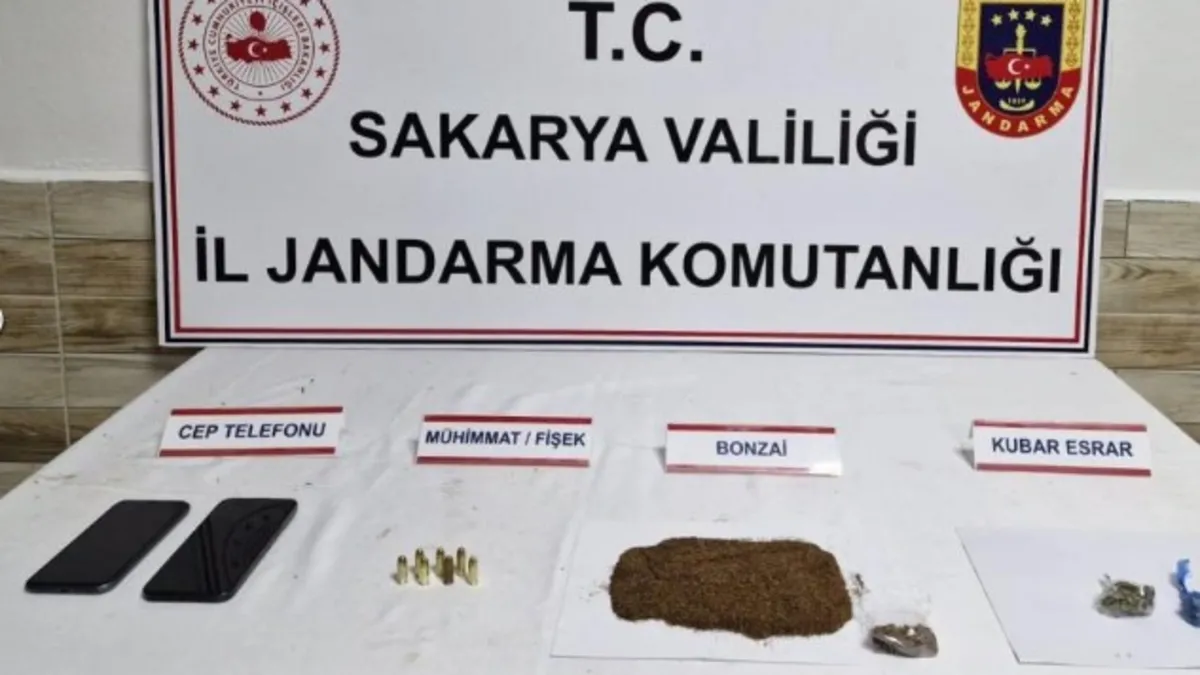 Sakarya’da uyuşturucu operasyonu! Gözaltına alınan 2 şüpheliye tutuklama!