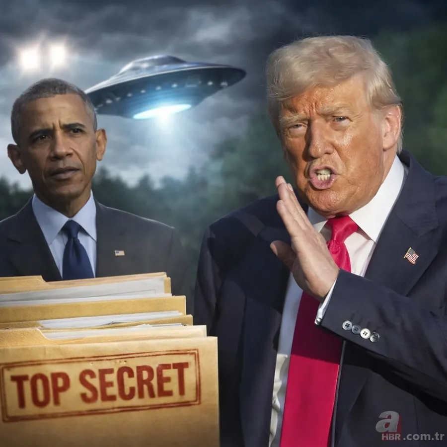 Trump'tan dünyayı sarsacak "uzaylı" itirafı! Yılların sırrı aralanıyor mu? 6