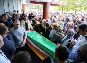 Neslican Tay son yolculuğuna uğurlandı