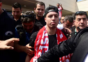 Samir Nasri, Antalyaspor için geldi