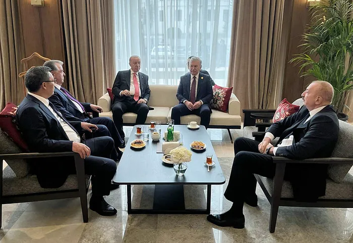 Başkan Erdoğan’dan Azerbaycan’da net mesaj: Biz Filistin davasını terk edemeyiz