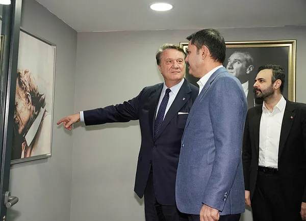 Murat Kurum’dan Beşiktaş, Galatasaray ve Fenerbahçe’ye ziyaret! Dursun Özbek: İstanbul için bir şans olduğunu düşünüyorum