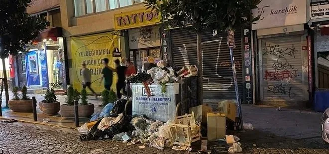 İstanbul’un göbeği çöplük içinde! Vatandaş CHP’li belediyeye isyan etti