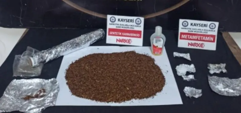 Kayseri’de zehir tacirliği yapanlar yakalanacaklarını anlayınca uyuşturucuyu sobaya attılar