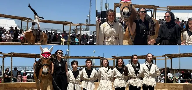 Ata sporuna modern dokunuş: Atlı jimnastik Etnospor’da göz kamaştırdı! ahaber.com.tr yeni nesil sporu deneyimledi