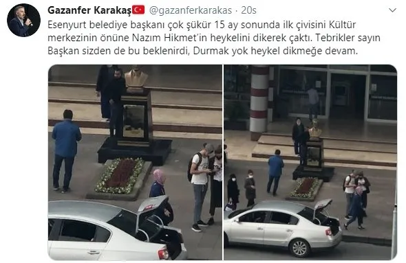 CHP'li belediyeler heykelden vazgeçemiyor! Esenyurt Belediyesi halkın parasını heykele harcadı - 2
