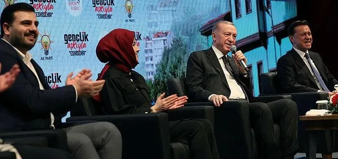 Başkan Erdoğan Eskişehir’de gençlerle buluştu! Muhalefete uzay yolculuğu tepkisi: Milletin sevinçlerinden rahatsızlar