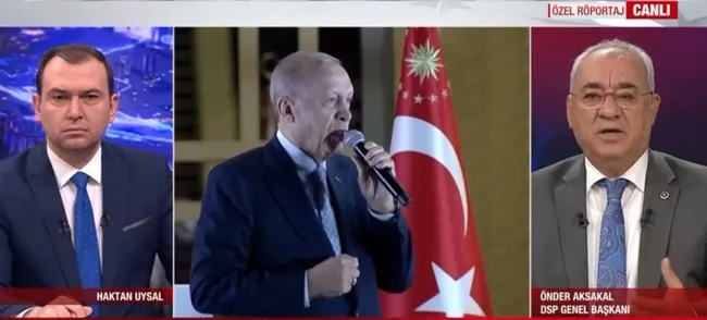 Cumhur İttifakı zaferi! DSP Genel Başkanı Önder Aksakal A Haber’de