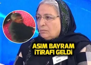 Müge Anlı canlı yayınında Asım Bayram itirafı