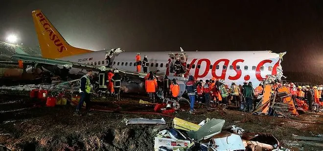 İstanbul Sabiha Gökçen Havalimanı’ndaki uçak kazasında gözler pilot hatasında! Israrla farklı piste inmek istemişler