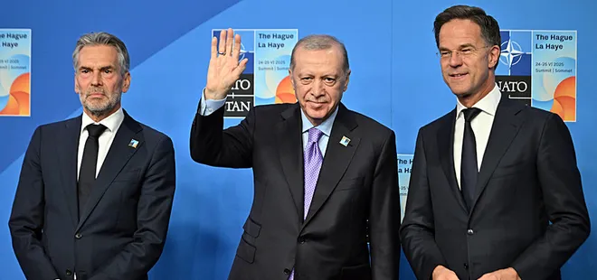 Erdoğan NATO Zirvesi için Hollanda’da