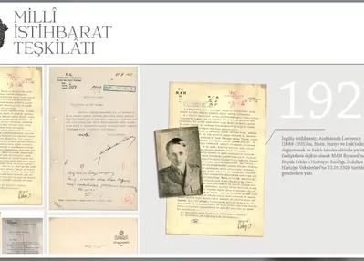 MİT’ten Arabistanlı Lawrence belgesi