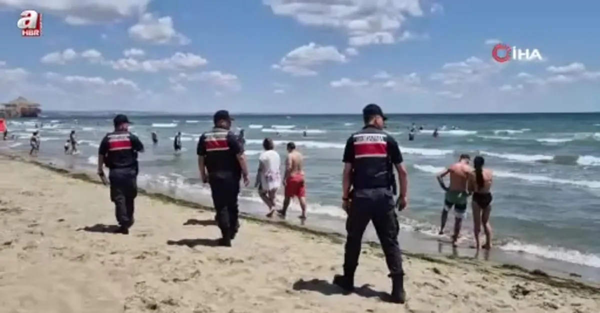 Tekirdağ'da denize giriş yasaklandı