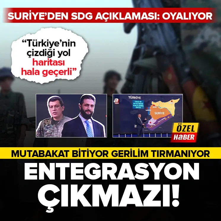 Mutabakat bitiyor ŞAM-SDG gerilimi artıyor