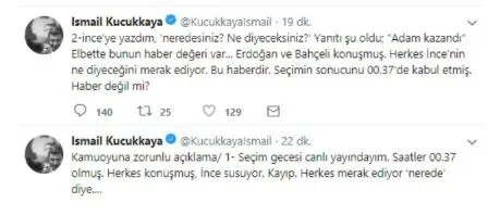 İsmail Küçükkaya’dan İnce'ye yanıt - 3