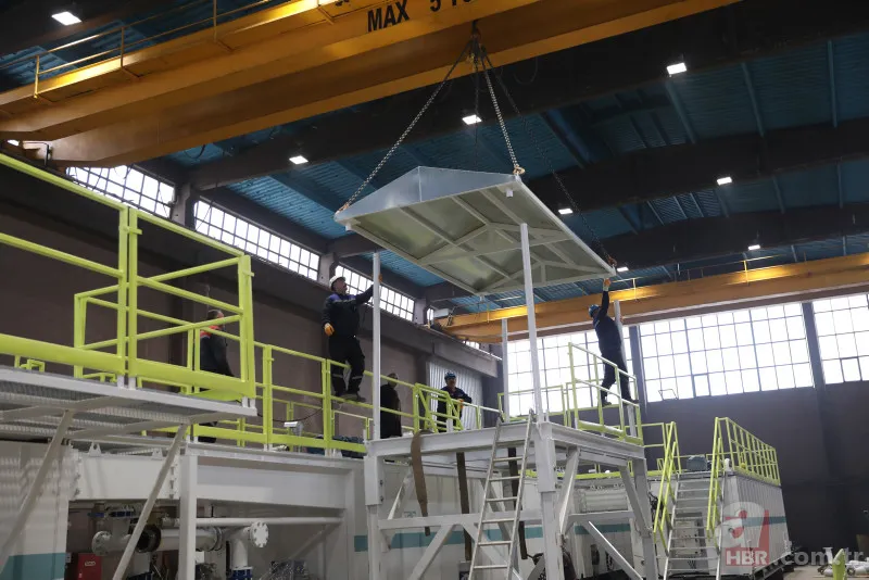 Ankara'da üretiliyor! Gabar petrolünde kullanılacak 9