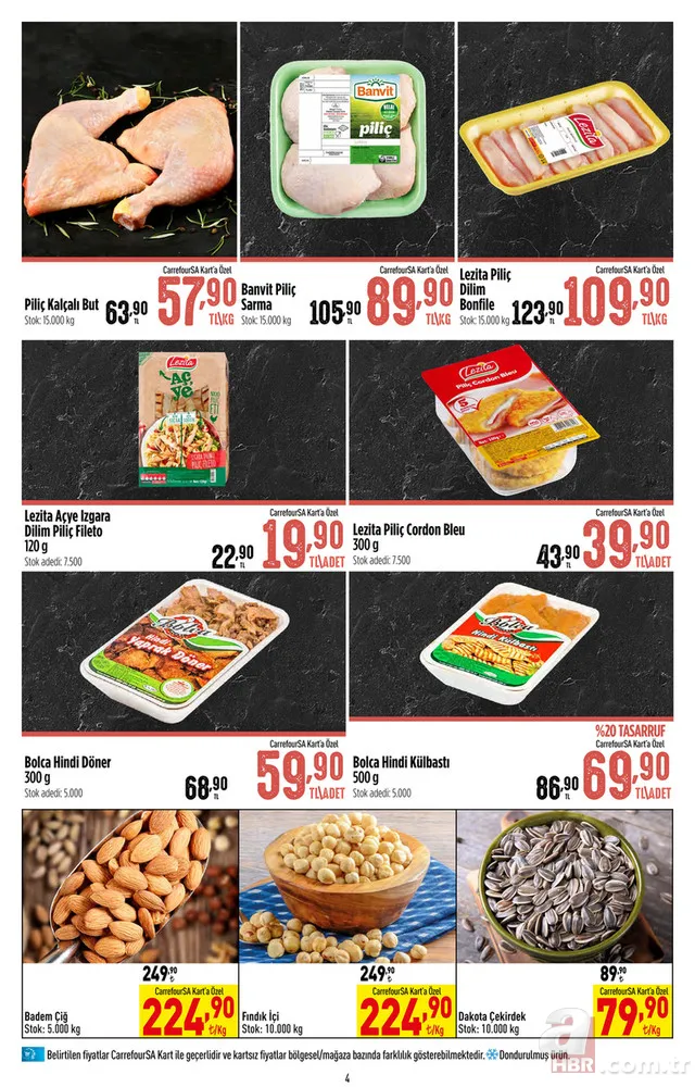 CarrefourSA 26 Eylül indirim kataloğu yayınladı! Carrefour’da bu hafta yüzlerce ürün için indirim başladı! 4