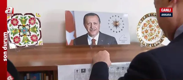 Oy pusulası ilk kez A Haber'de! Neredeyse 1 metre - 2