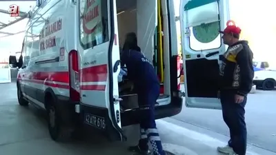 Konya’da inşaattan düşen işçi yaralandı