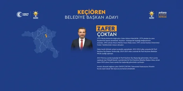 Ankara Keçiören, Mamak, Sincan Belediye Başkan adayı belli oldu mu? AK Parti-MHP Cumhur İttifakı Ankara ilçe belediye başkan adayları