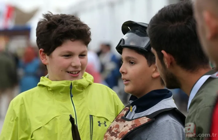 Bakan Berat Albayrak ve Bilal Erdoğan'ın çocukları Etnospor Kültür Festivali'nde ok attı 6