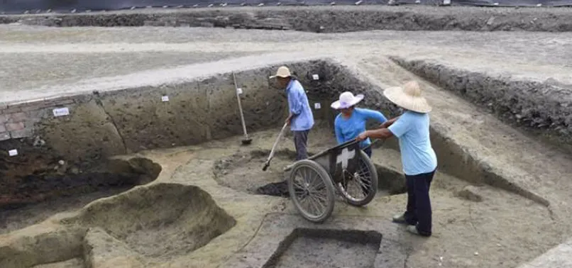 Tam bin yıllık! Evlerin arasından çıktı