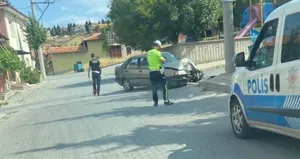 Tavşanlı’da trafik kazası: 2 yaralı
