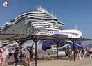 Dev gemi Bodrum’a ilk kez geldi