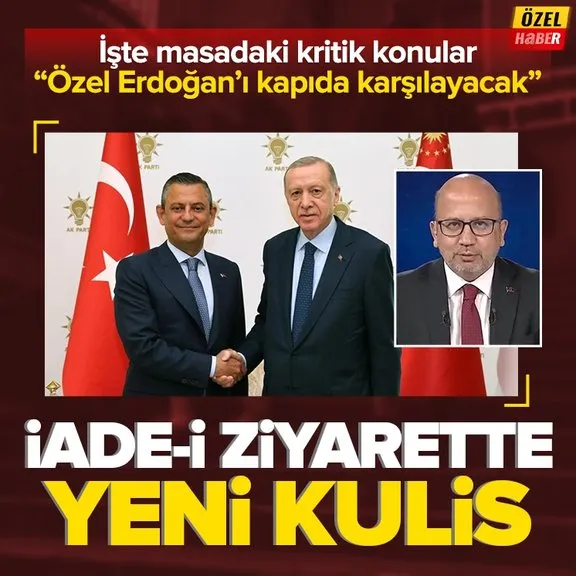 Başkan Erdoğan Özgür Özel görüşmesine ilişkin yeni kulis! Okan Müderrisoğlu A Haber ekranlarında paylaştı...