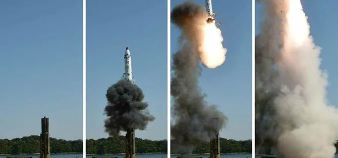 Kuzey Kore yeni balistik füzesini denedi