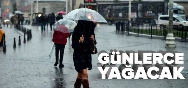 İstanbul ve Ankara için sağanak yağmur uyarısı! İşte 5 günlük hava durumu | Hangi illerde sel tehlikesi var?