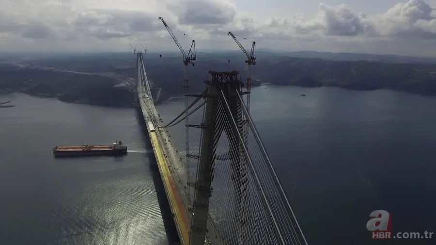 Yapımı 39 ay süren Yavuz Sultan Selim Köprüsü'nden 39 fotoğraf 21
