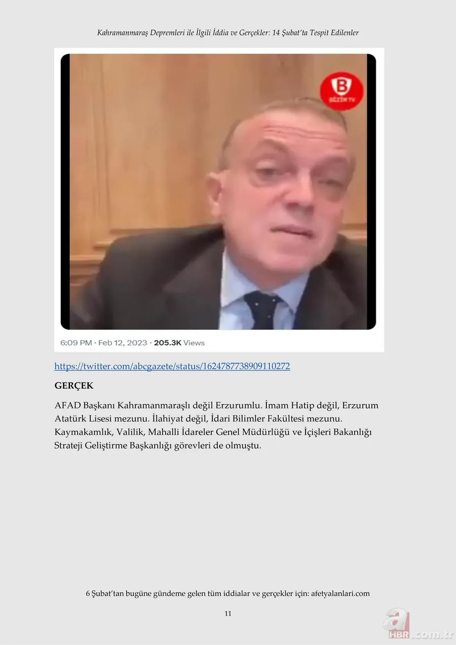 Kahramanmaraş depremi sonrası korkunç yalanlar! Muhalefet ve sosyal medyanın provokasyonu çürütüldü 14